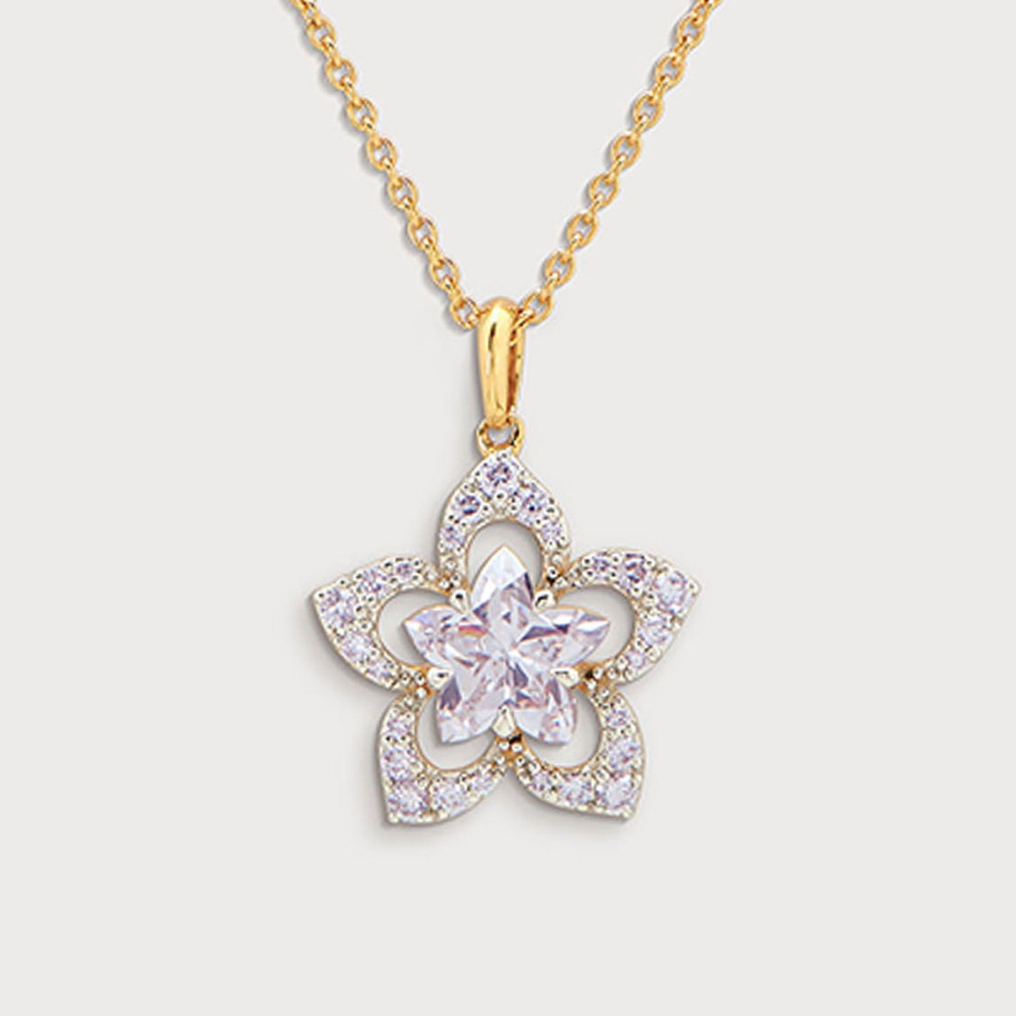 The Orchid Halo Pendant