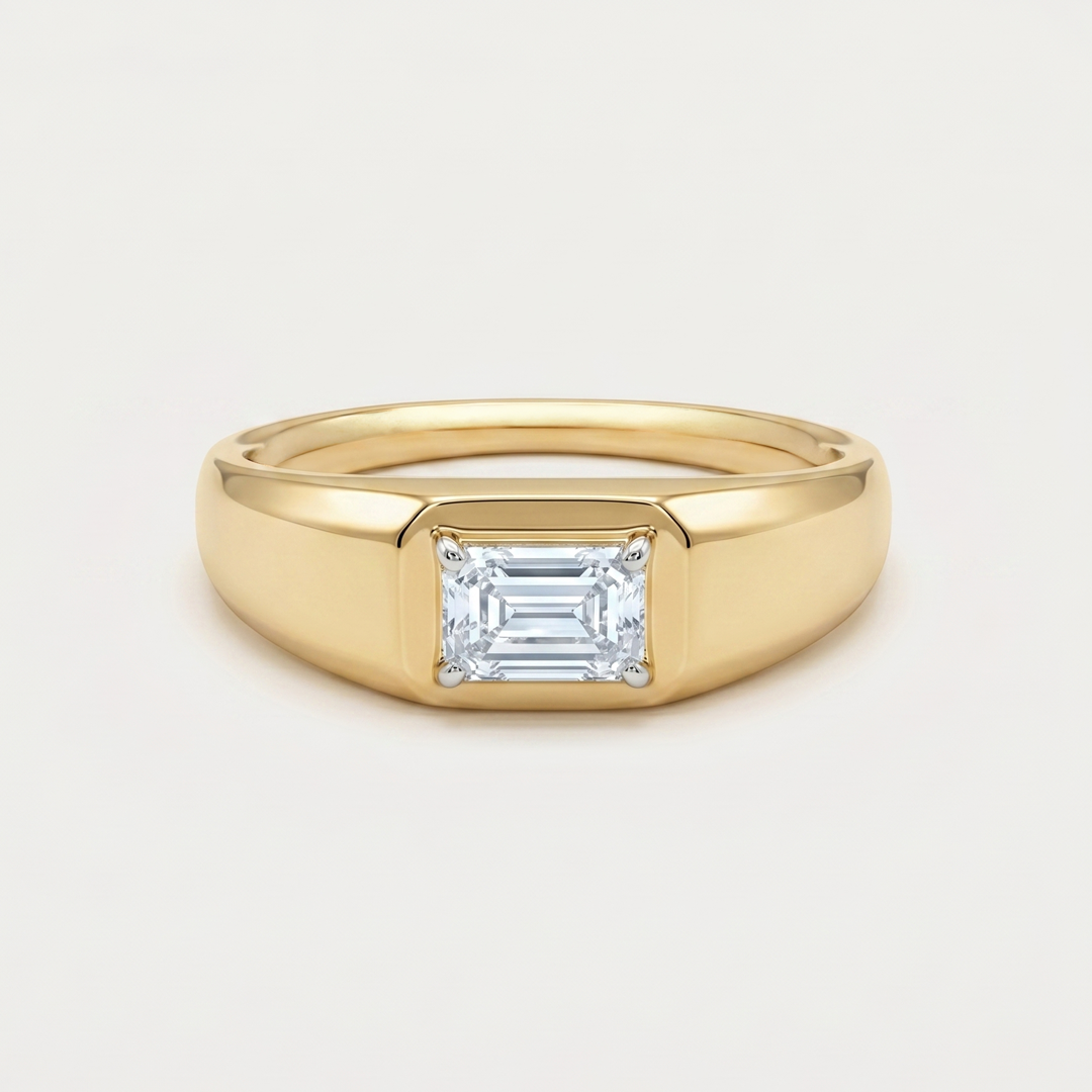 Astra Diamond Mens Ring