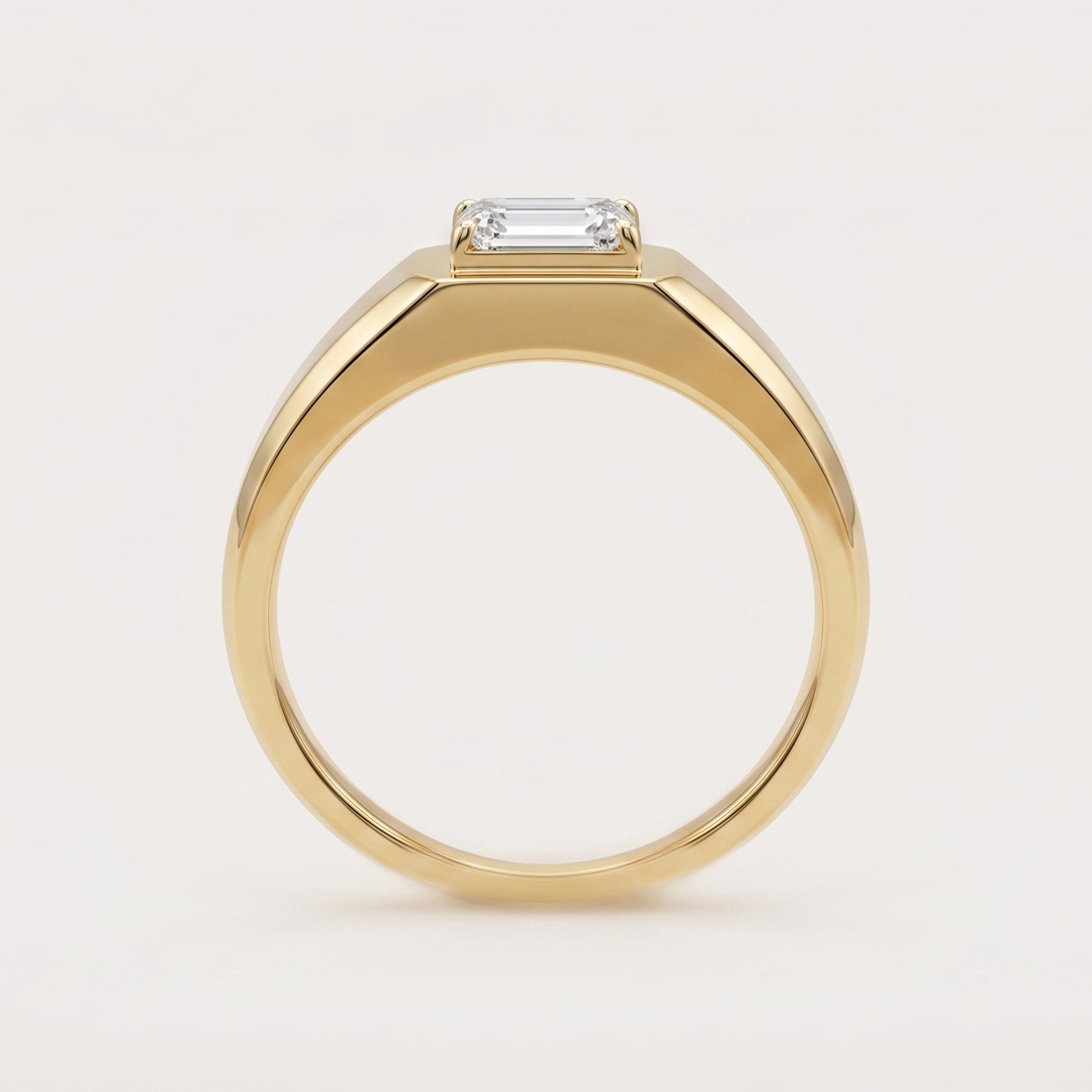 Astra Diamond Mens Ring
