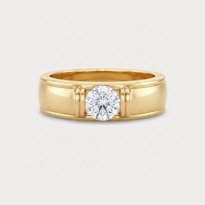 Moonrise Diamond Men's Ring