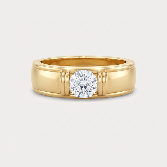 Moonrise Diamond Men's Ring
