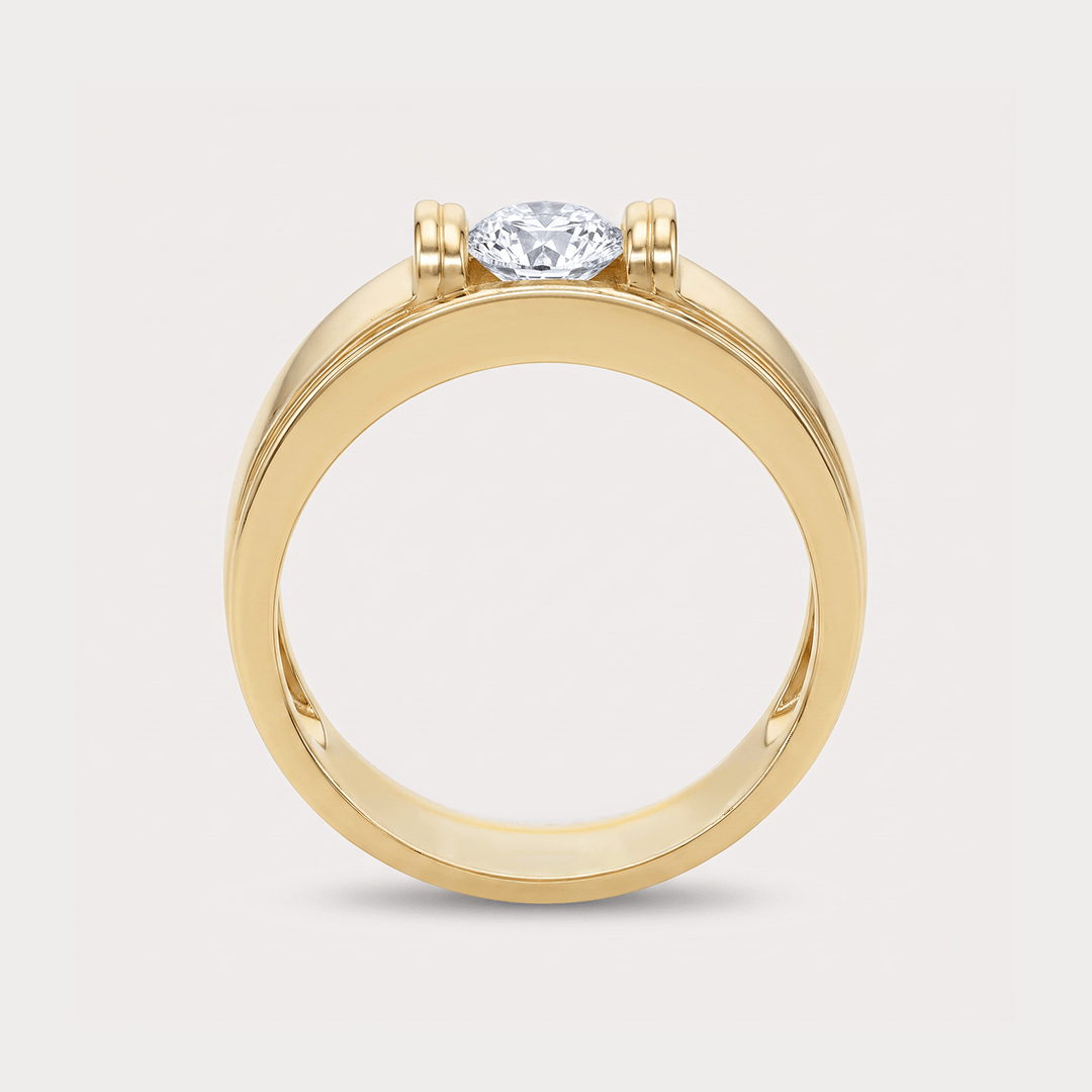 Moonrise Diamond Men's Ring