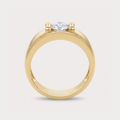 Moonrise Diamond Men's Ring