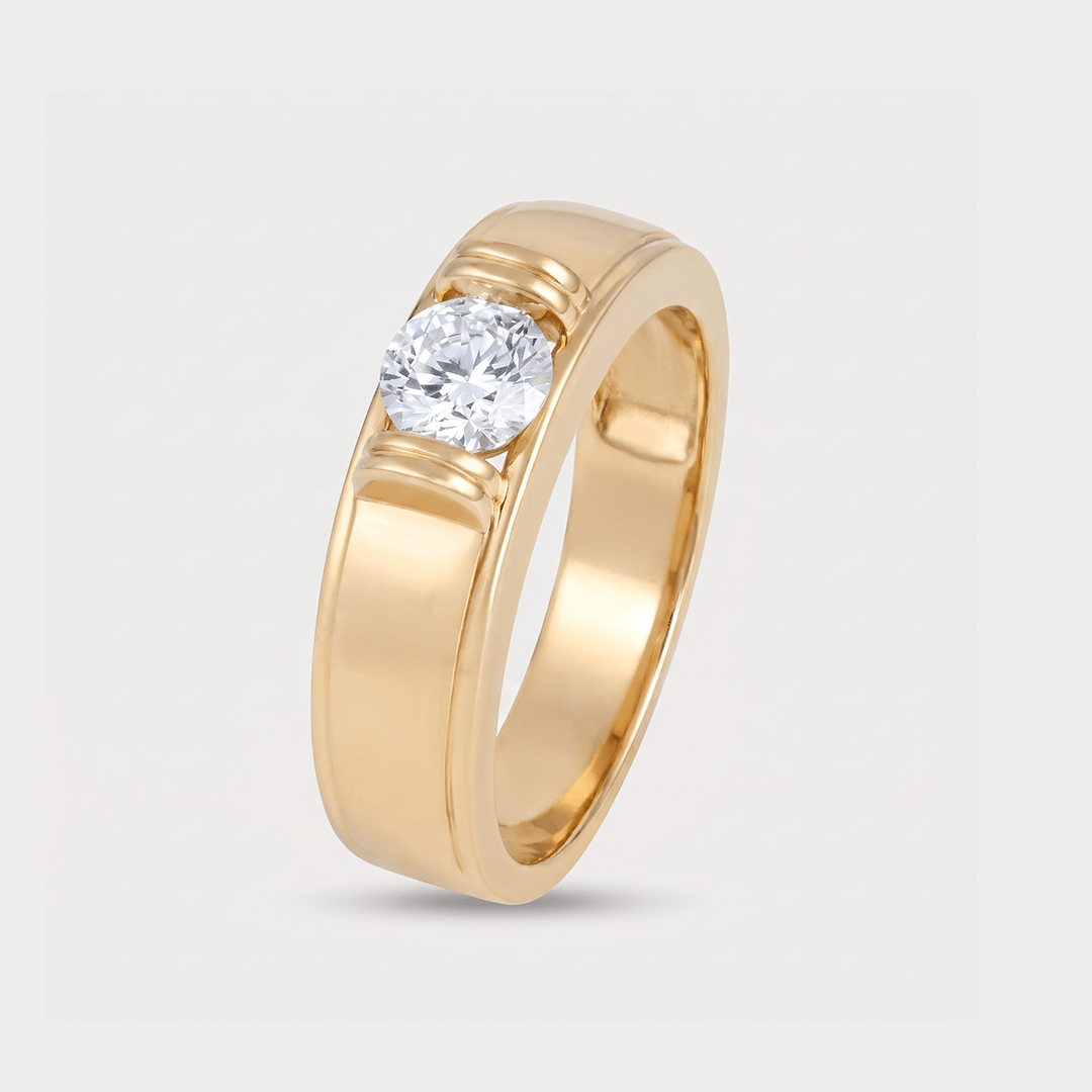Moonrise Diamond Men's Ring