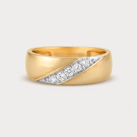 Mettle Diamond Men's Ring