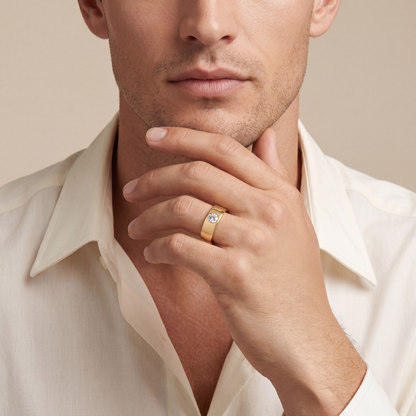 Splendour Diamond Mens Ring