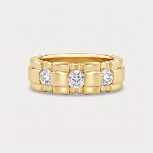 Guiding Star Diamond Men's Ring