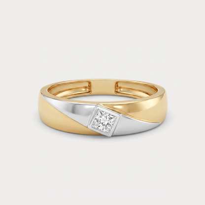 Winter Solstice Diamond Men's Ring