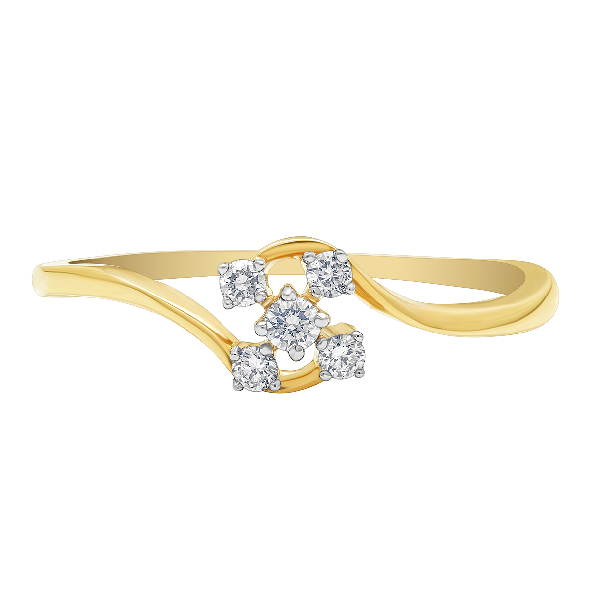 Aukera - Floral Diamond Ring