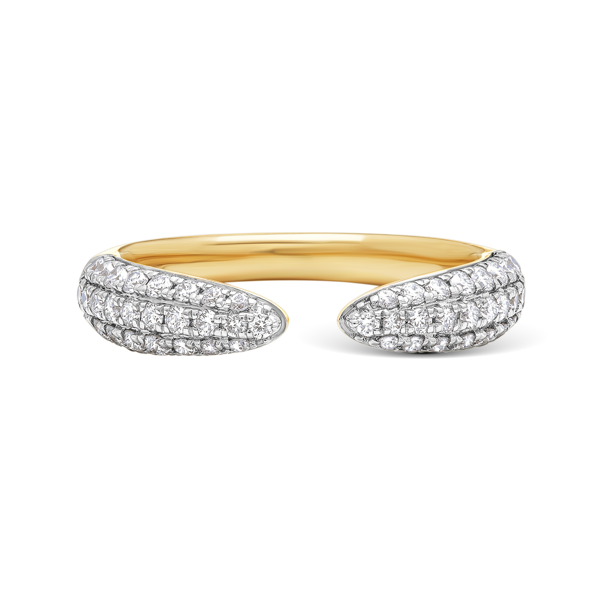 Aukera - Open Top Diamond Ring