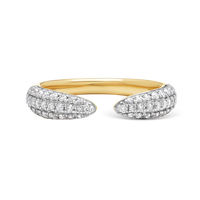 Aukera - Open Top Diamond Ring