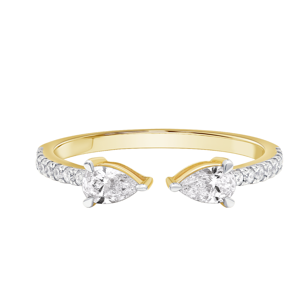 buy women lab grown diamond jewellery aukera eternal embrace diamond ring