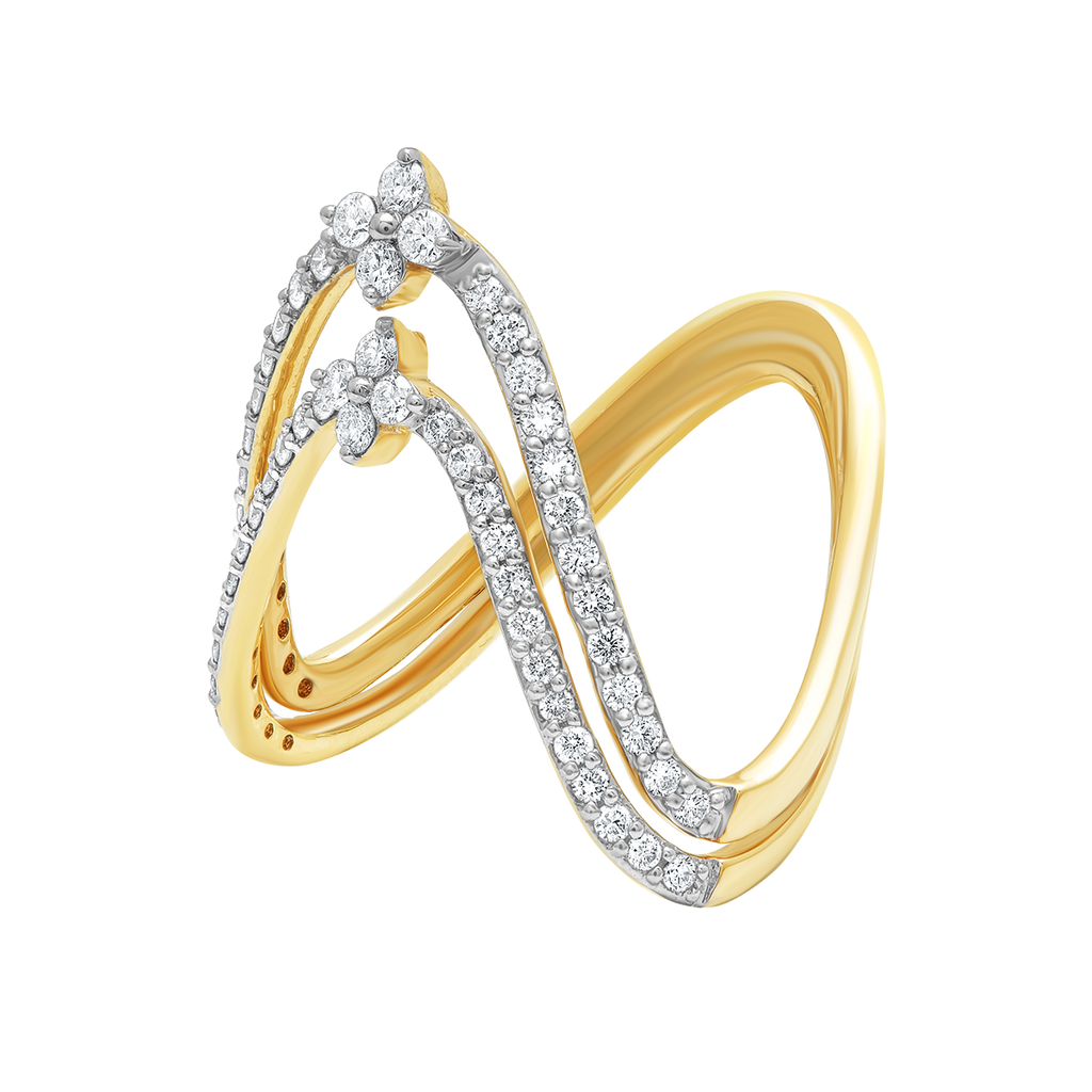 diamond jewellery jewellery aukera studded vanki ring