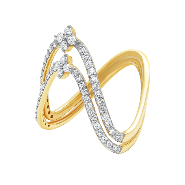 diamond jewellery jewellery aukera studded vanki ring