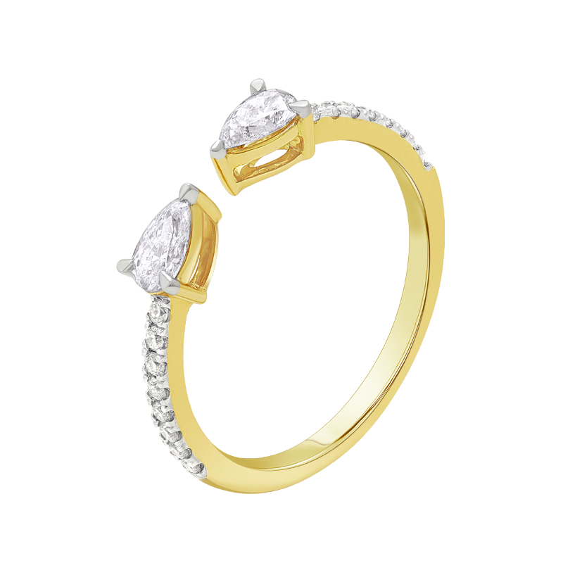 lab grown diamond aukera eternal embrace diamond ring