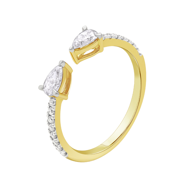 lab grown diamond aukera eternal embrace diamond ring