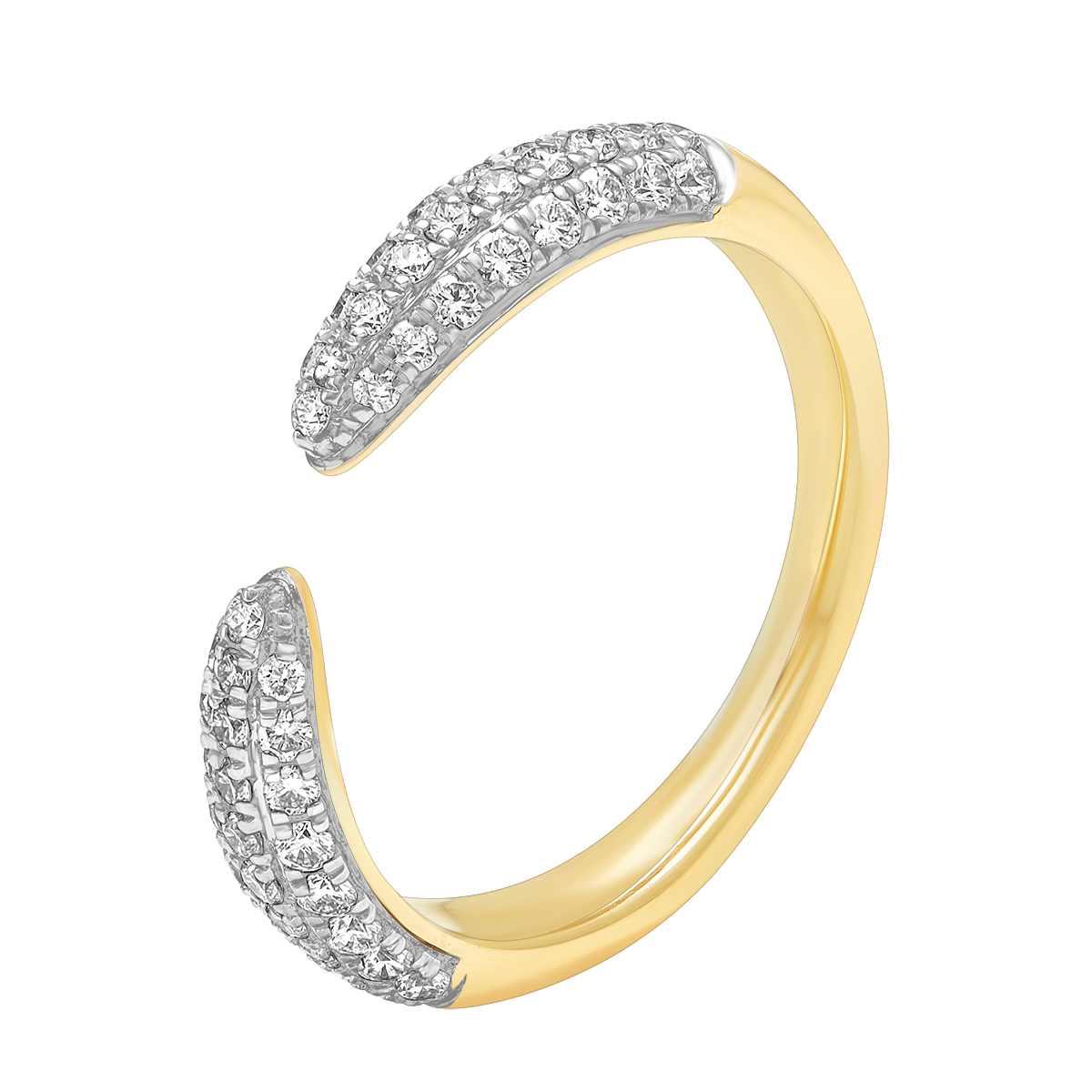 Aukera - Open Top Diamond Ring