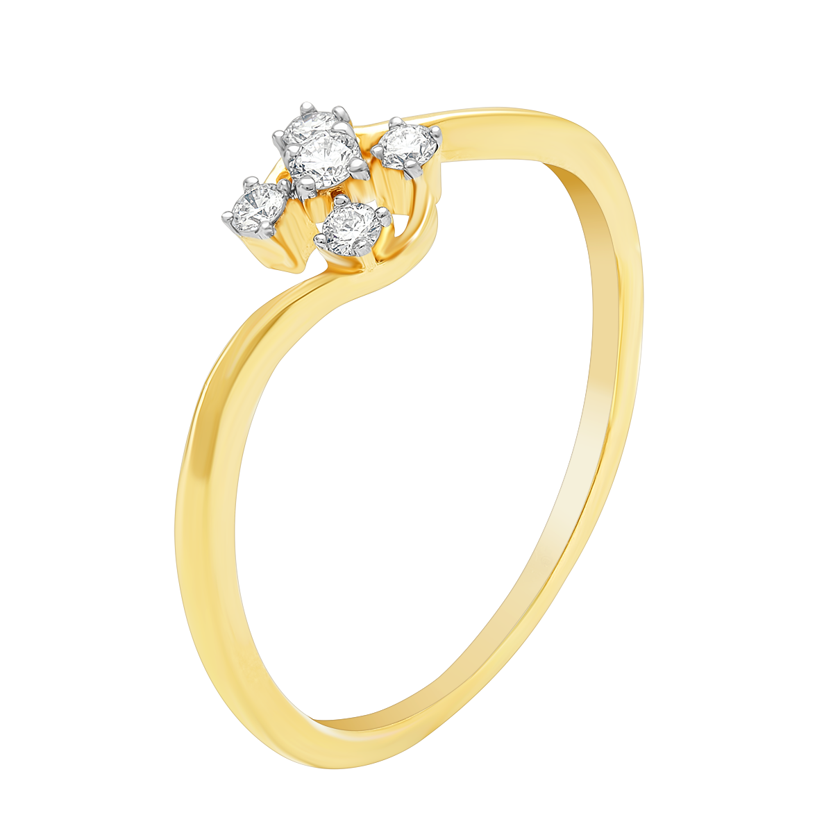 Aukera - Floral Diamond Ring