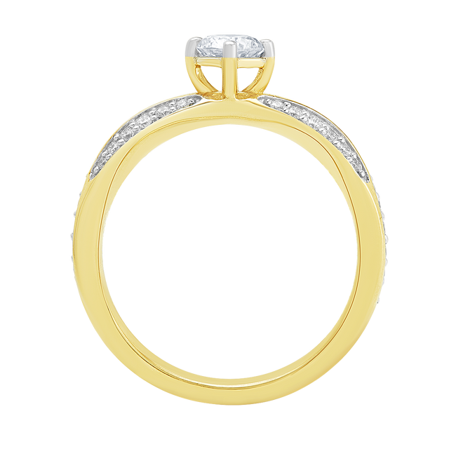 diamond jewellery aukera sparkling trail solitaire
