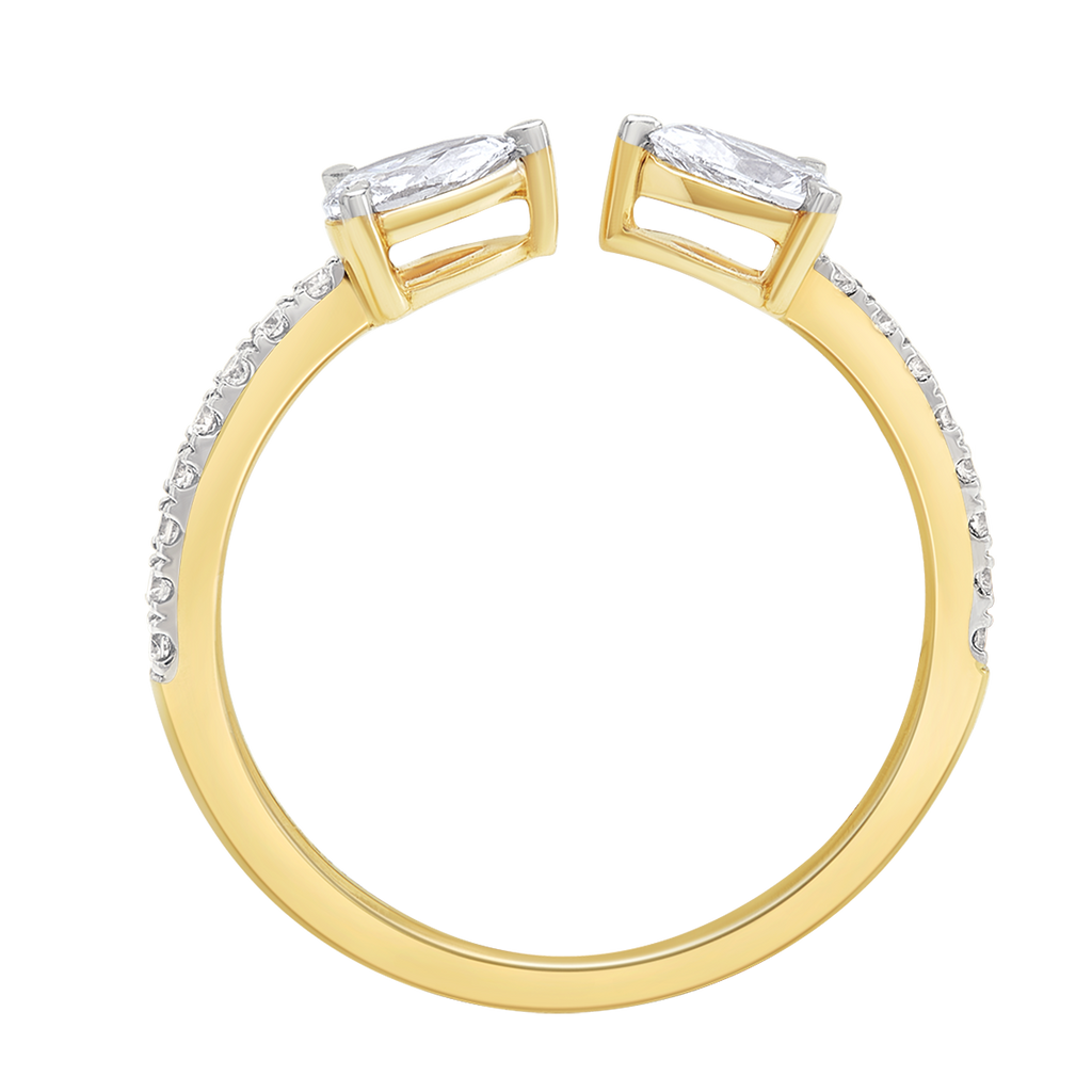 diamond jewellery aukera eternal embrace diamond ring