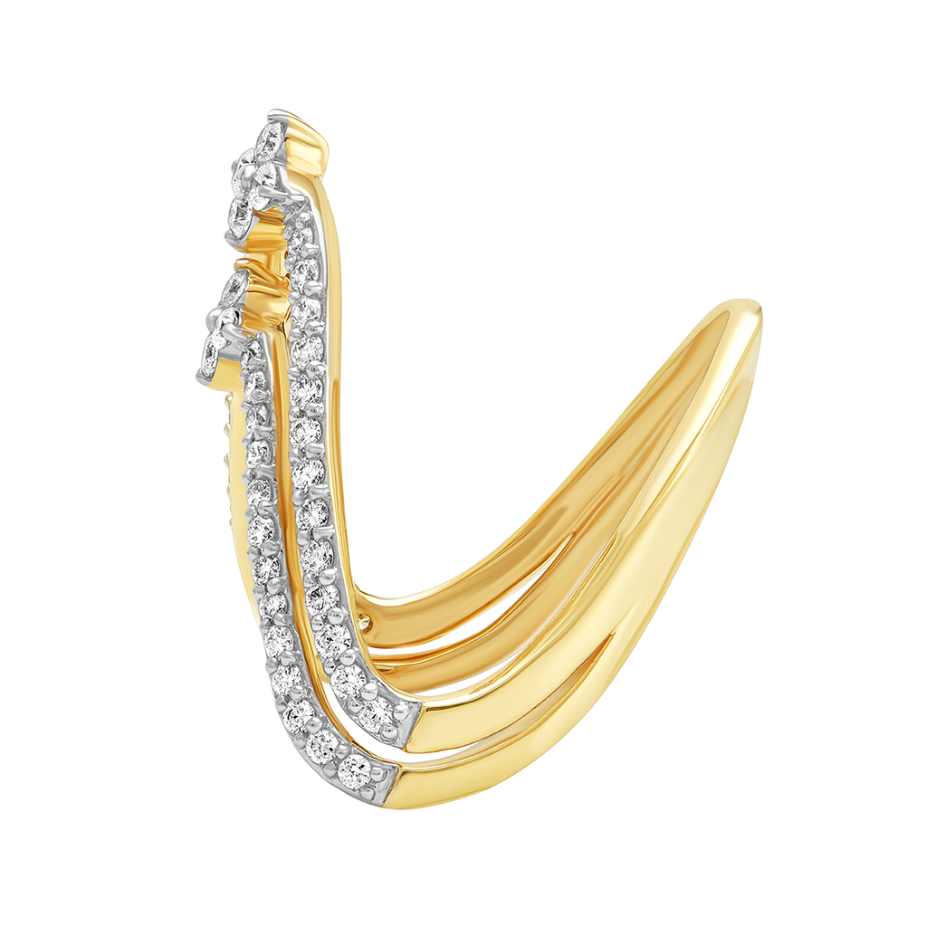 design price jewellery aukera studded vanki ring