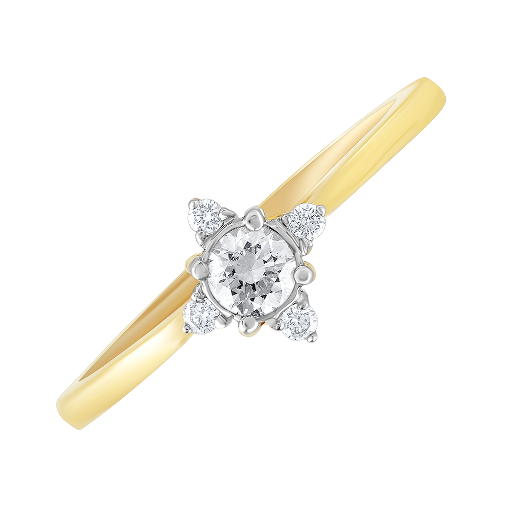 design price aukera diamond embrace solitaire ring
