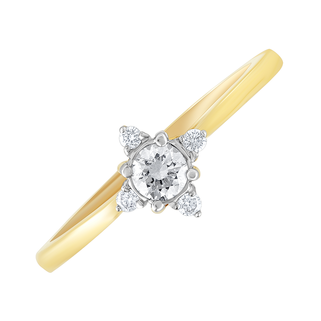 design price aukera diamond embrace solitaire ring