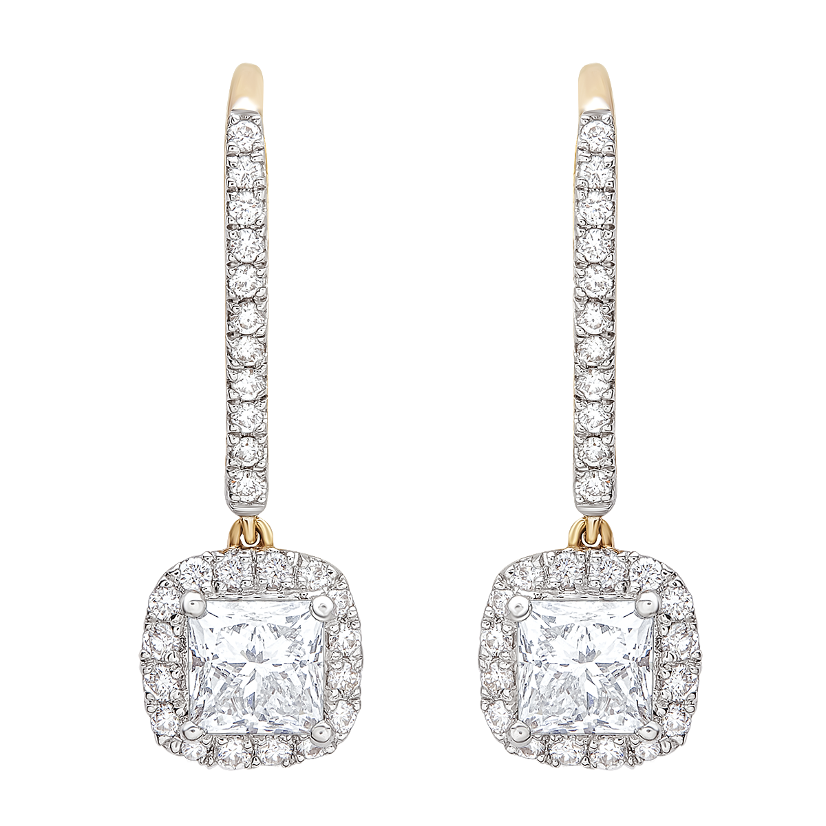 Aukera - Diamond Drop Earrings