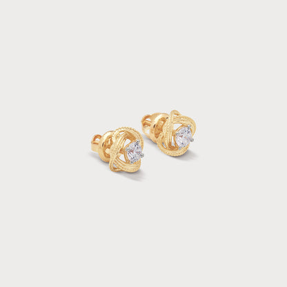 The Intertwined Studs From The Promise Knot Collection
