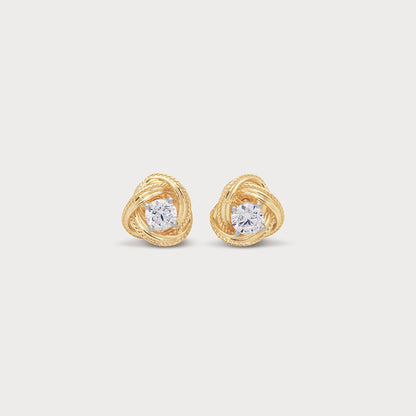 The Intertwined Studs From The Promise Knot Collection