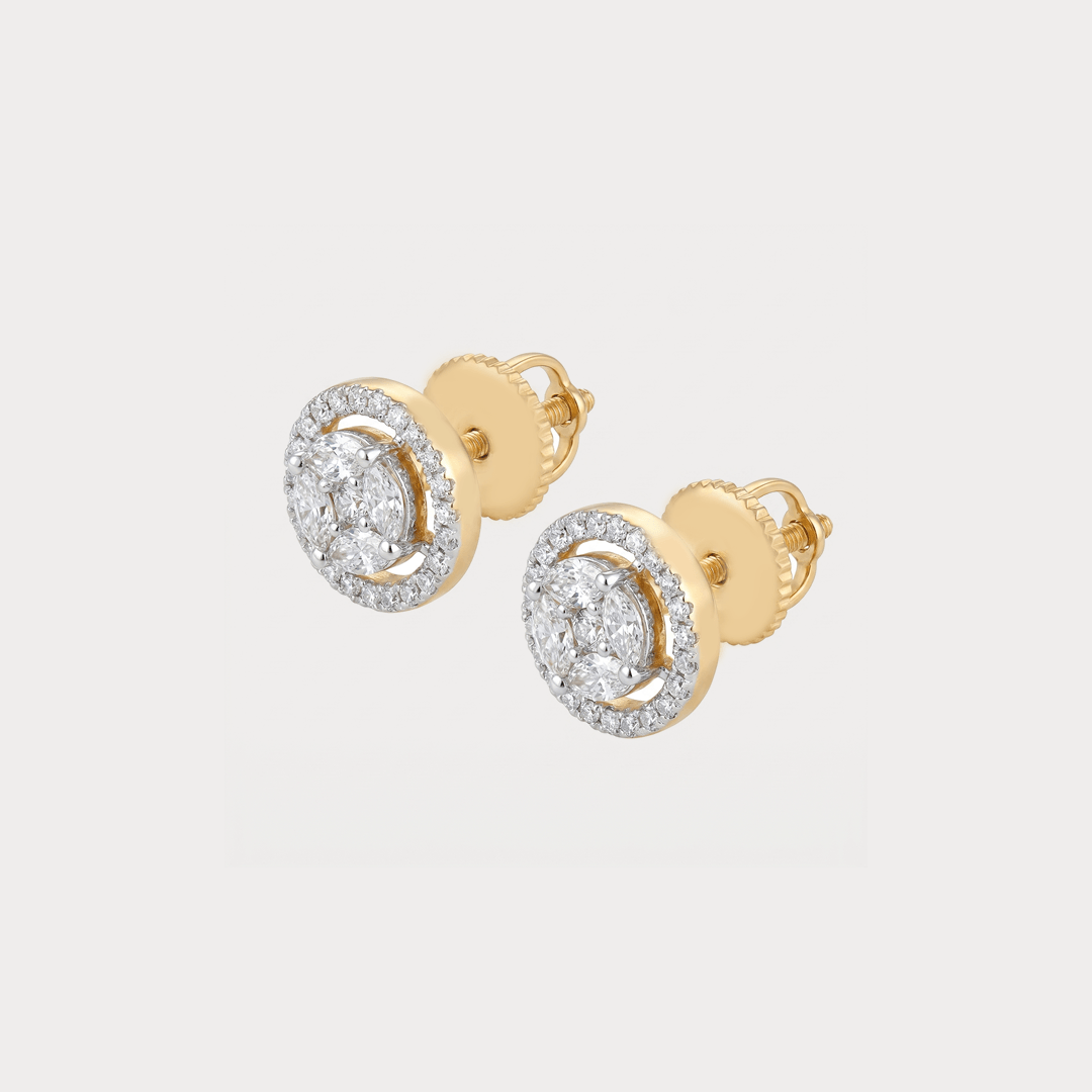 Regal Spark, Diamond Earrings