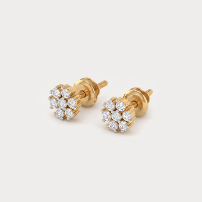 Floréal Stars & Flowers Diamond Earrings