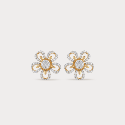 Sidereal Nakshatra Diamond EarRing
