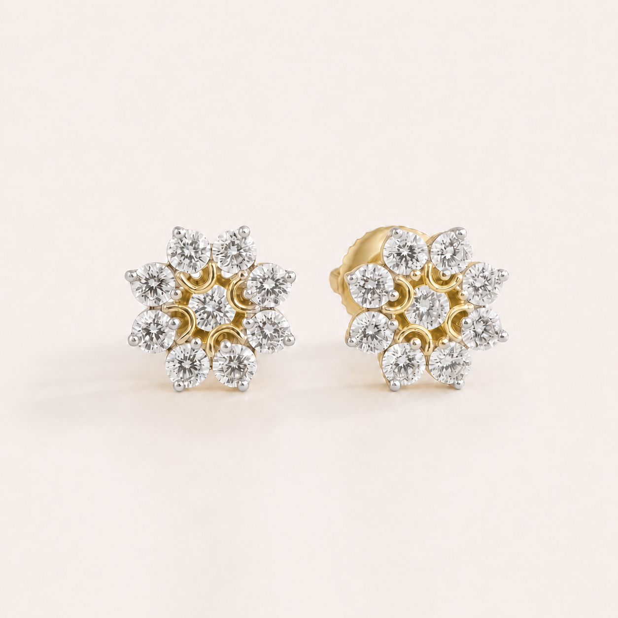 Flora Diamond Earrings