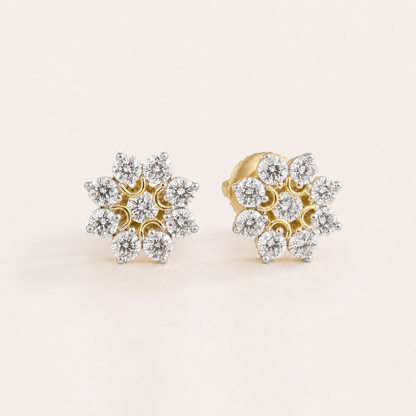 Flora Diamond Earrings