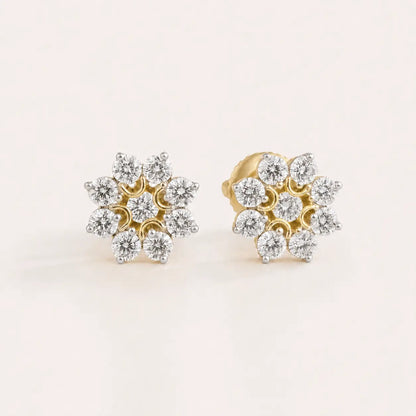 Flora Diamond Earrings