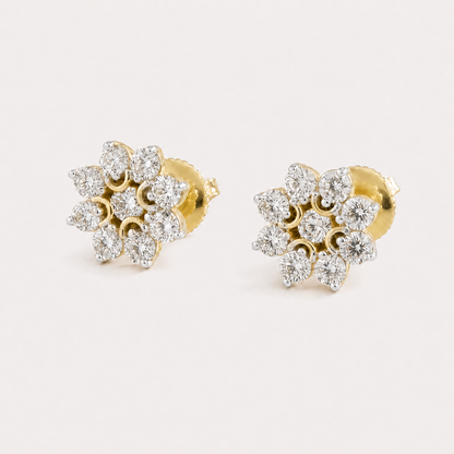 Flora Diamond Earrings