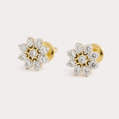 Flora Diamond Earrings