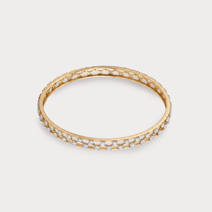 Emberlight Diamond Bangle