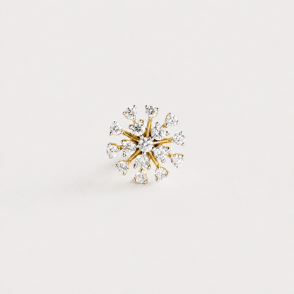 Lueur Stud Diamond Nose Pin