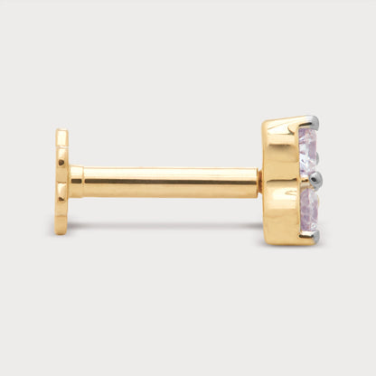 The Triple Gleam Nose Pin