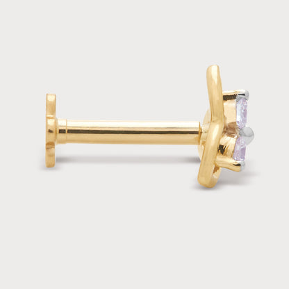 The Halo Triangle Nose Pin