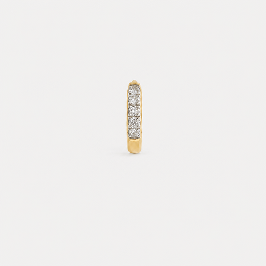 Beloved Ring Diamond Nose Pin