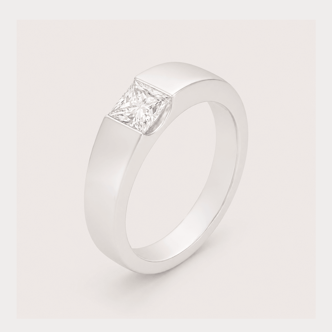 Summer Solstice Diamond Men's Ring