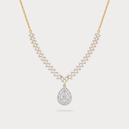 Firespell Pendant Diamond Necklace