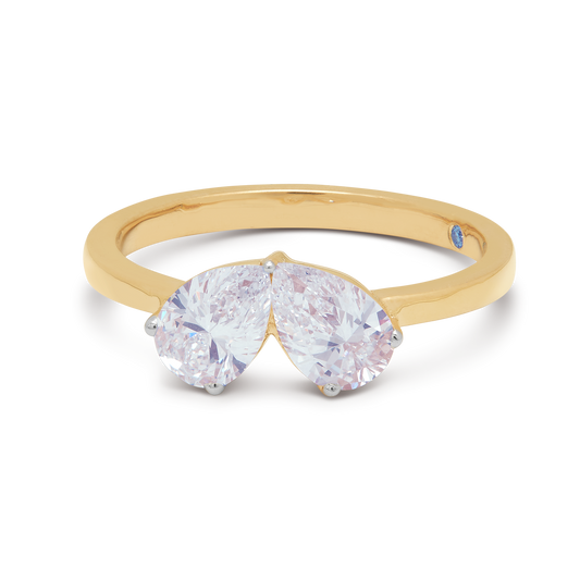 The Twin Pear Ring