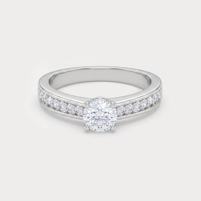 Floraison Cluster Diamond Rings