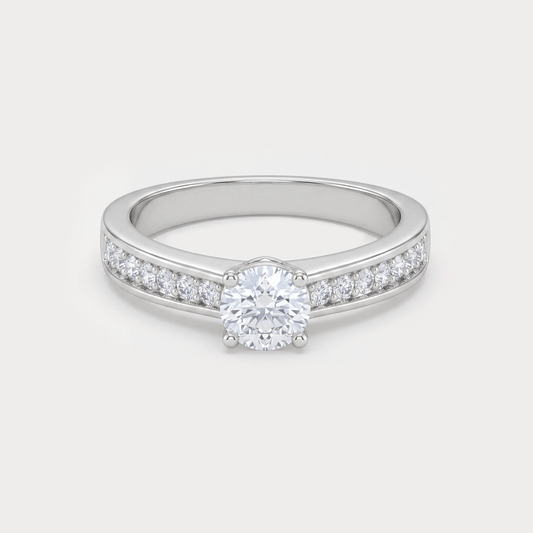 Floraison Cluster Diamond Rings