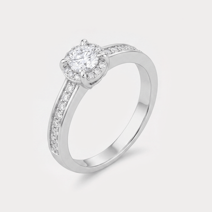 Floraison Cluster Diamond Rings