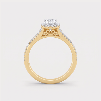 Scintilla Mini Solitaire Diamond Ring